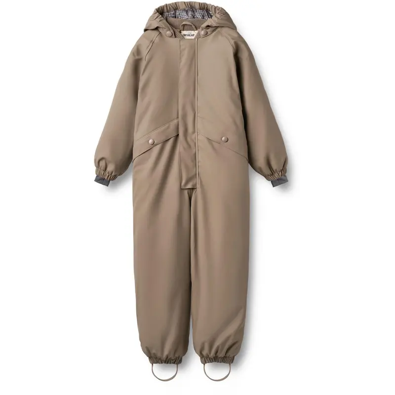 Wheat Dry Wood Thermo Rain Suit Aiko 1