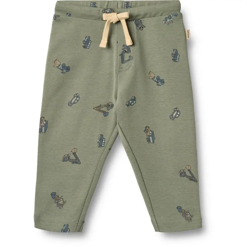 Wheat Dusty Green Cars Jersey Pants Manfred 1