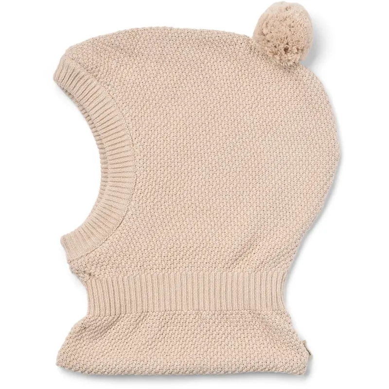 Wheat Dusty Lavender Knitted Balaclava Pomi 1