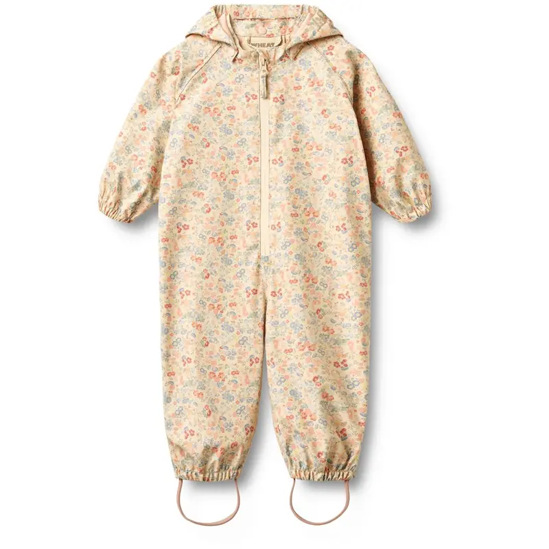 Wheat Flowers And Seashells Rainsuit Mika 1