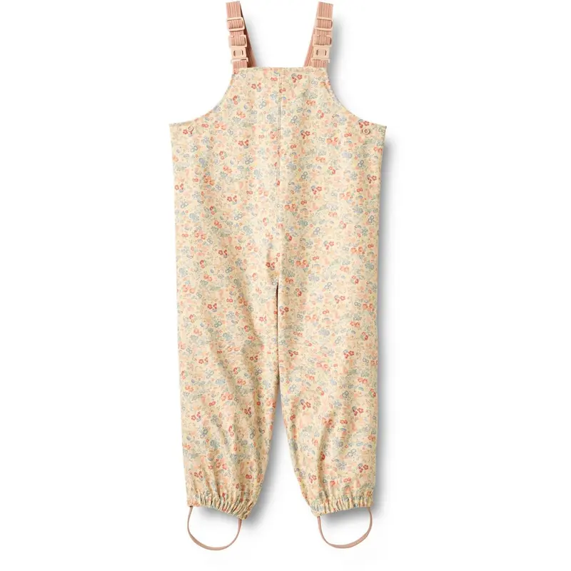 Wheat Flowers And Seashells Rainwear Charlo Overall 1