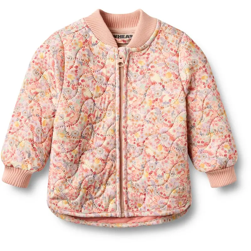 Wheat Fruits And Flowers Thermo Jacket Loui 1