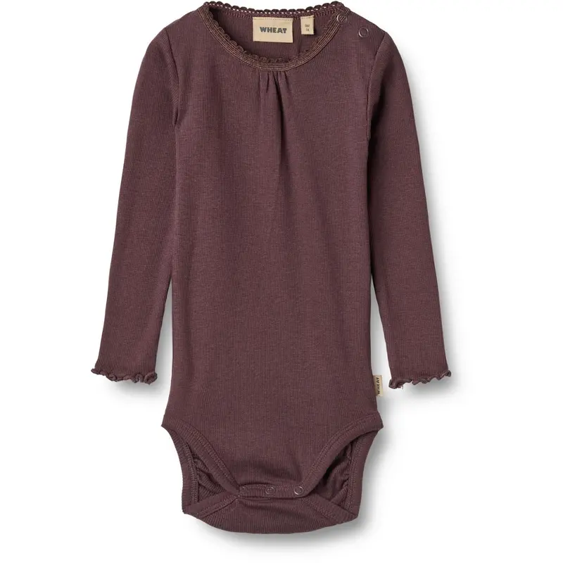 Wheat Fudge Rib Body L/S Lotta 1