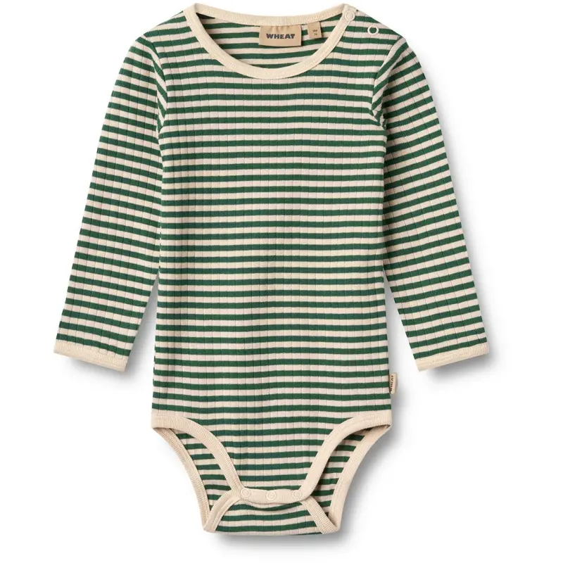 Wheat Green Stripe Body L/S Berti 1