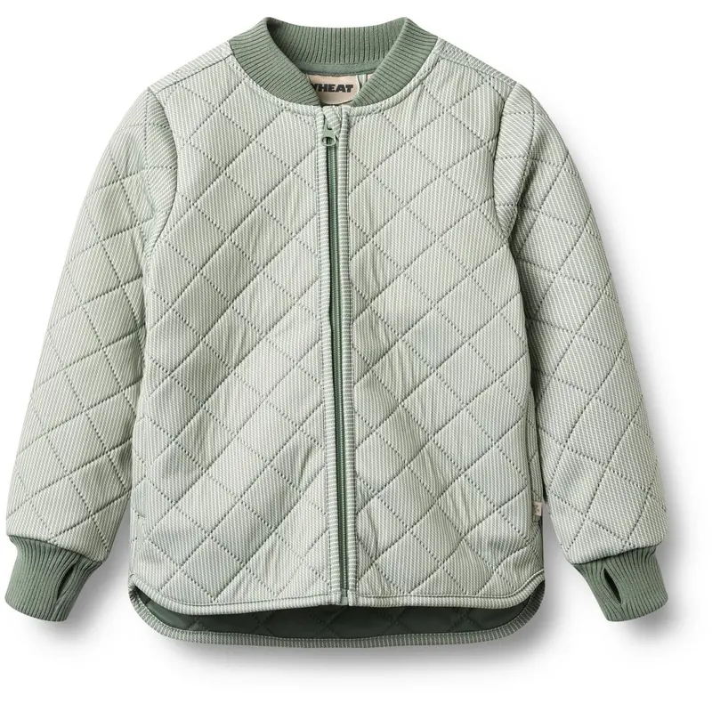 Wheat Green Stripe Thermo Jacket Loui 1