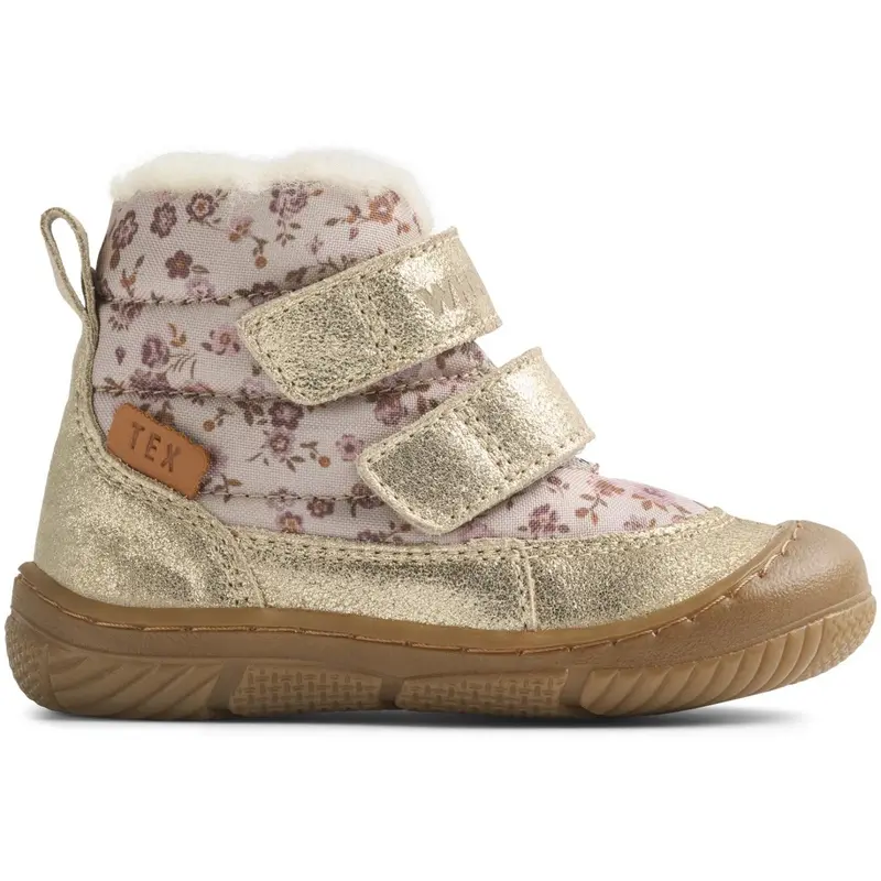 Wheat Grey Rose Flowers Winterboot Dowi Tex 3