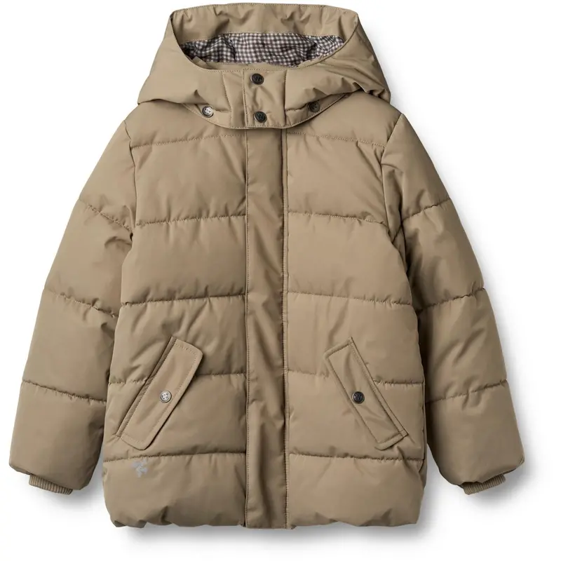 Wheat Grey Stone Puffer Jacket Gael 1