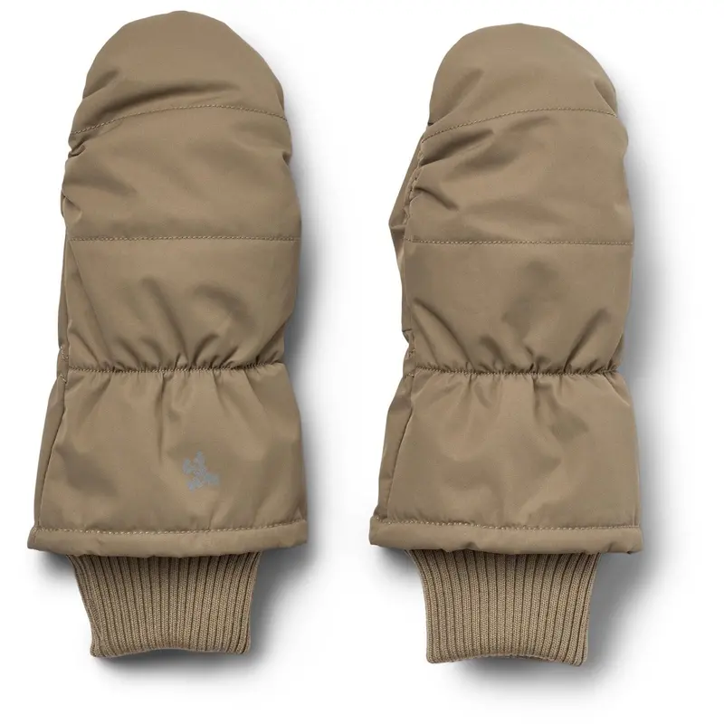 Wheat Grey Stone Puffer Mittens Jazz 1