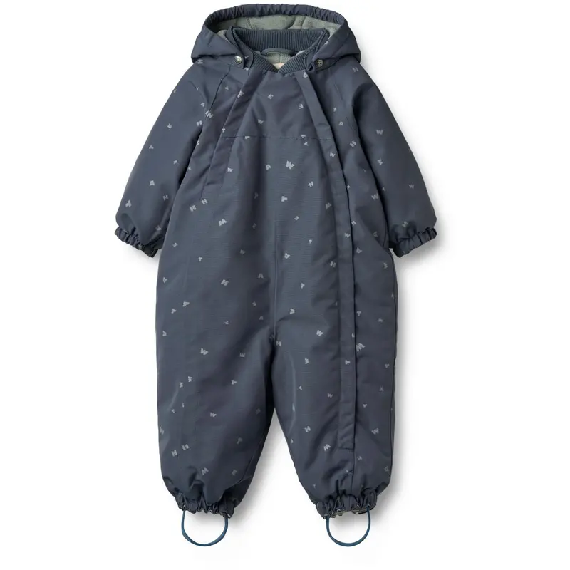 Wheat Greyblue Letters Snowsuit Adi 1