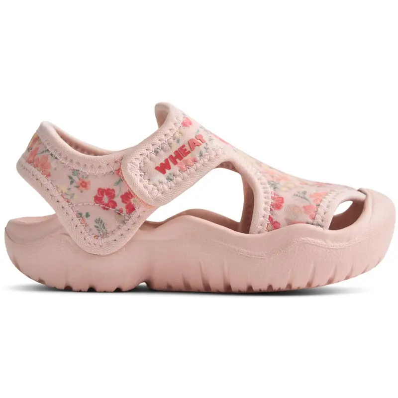 Wheat Ivory Flower Meadow Sandal Bani 4