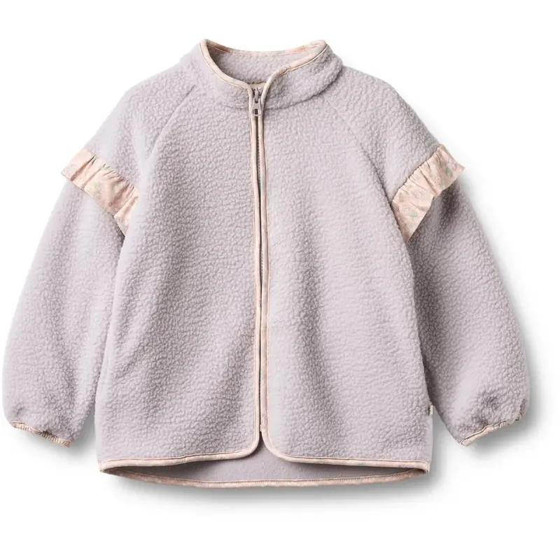 Wheat Lavender Rain Fleece Jacket Ellena 1