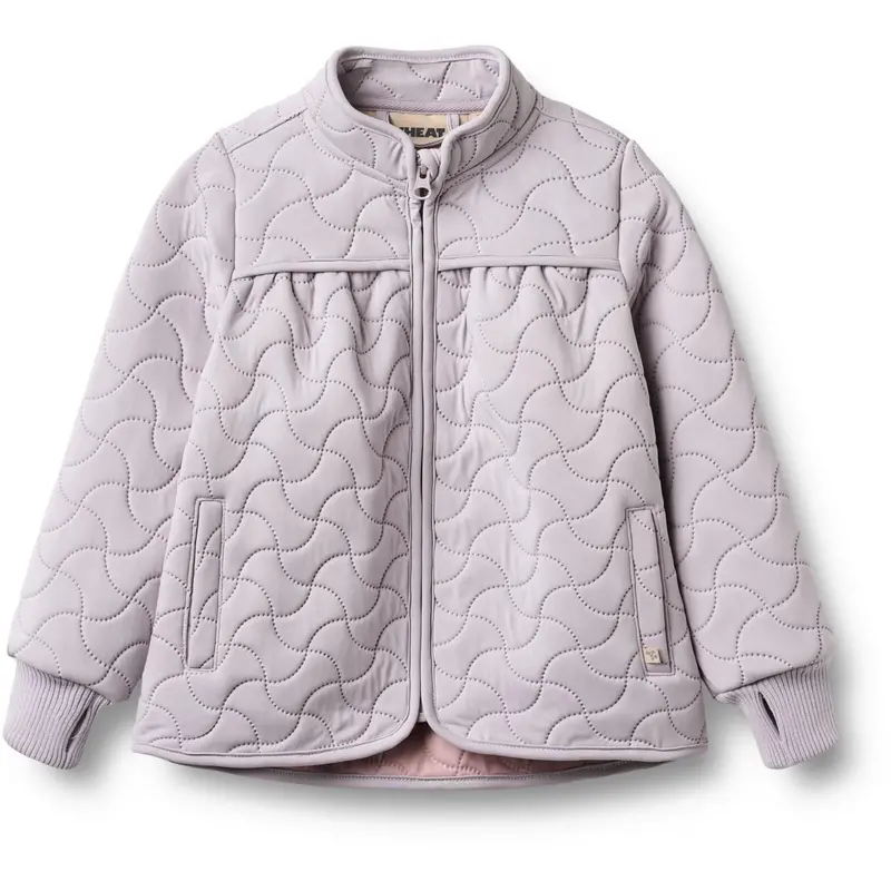 Wheat Lavender Rain Thermo Jacket Tilde 1