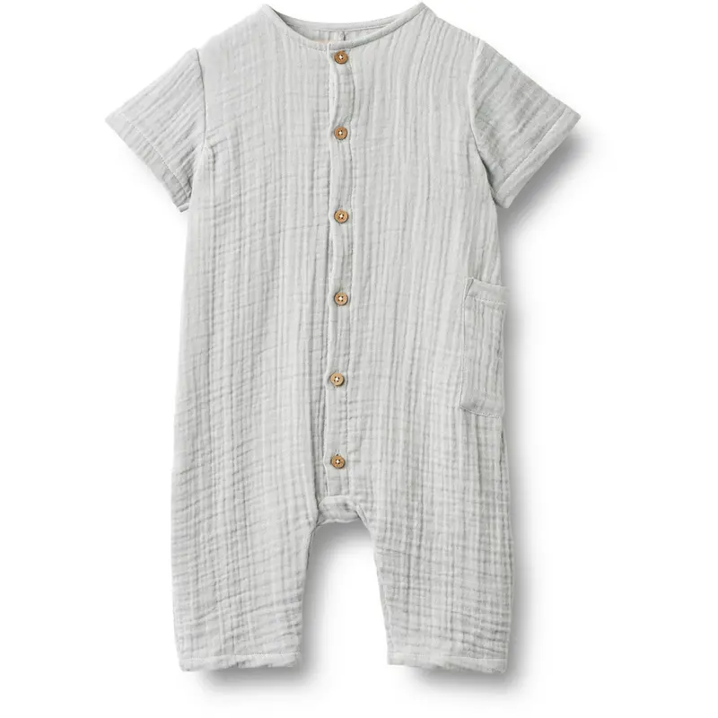 Wheat Light Blue Romper Alex 1