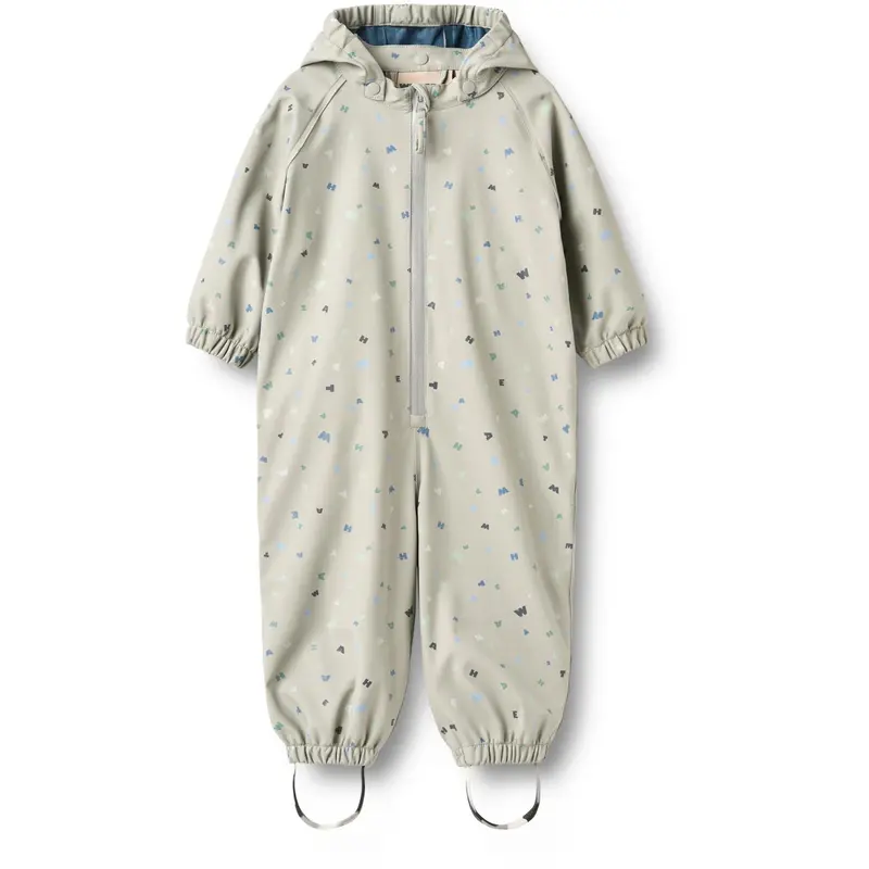 Wheat Light Flint Letters Rainsuit Mika 1