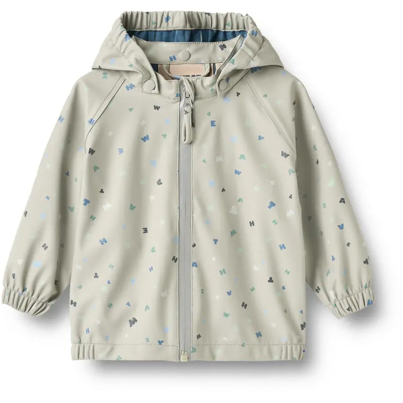 Wheat Light Flint Letters Rainwear Chardy Jacket 1