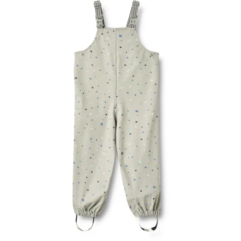 Wheat Light Flint Letters Rainwear Charlo Overall 1