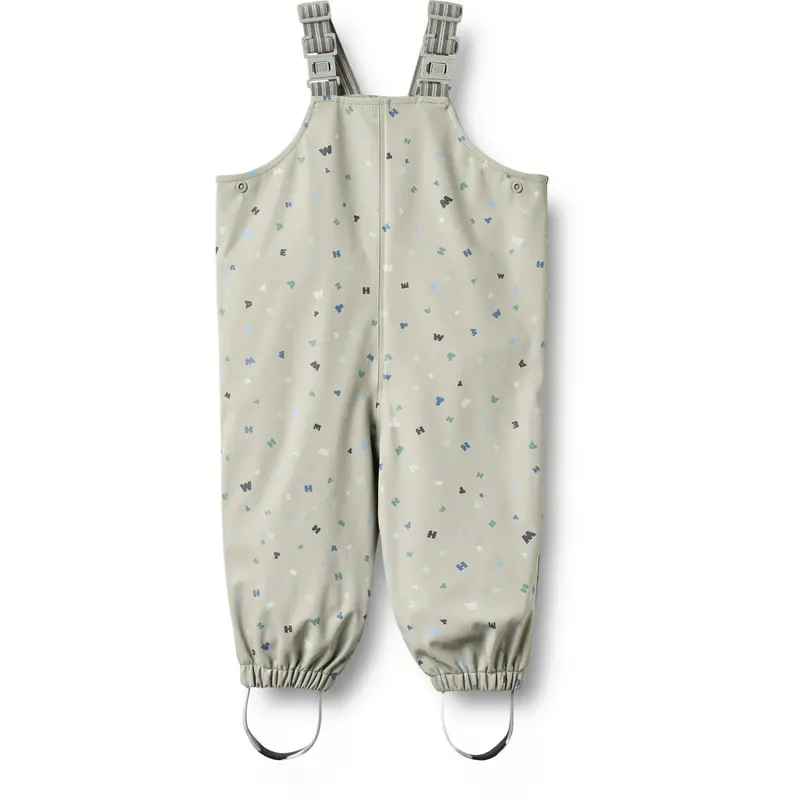 Wheat Light Flint Letters Rainwear Charlo Overall 1