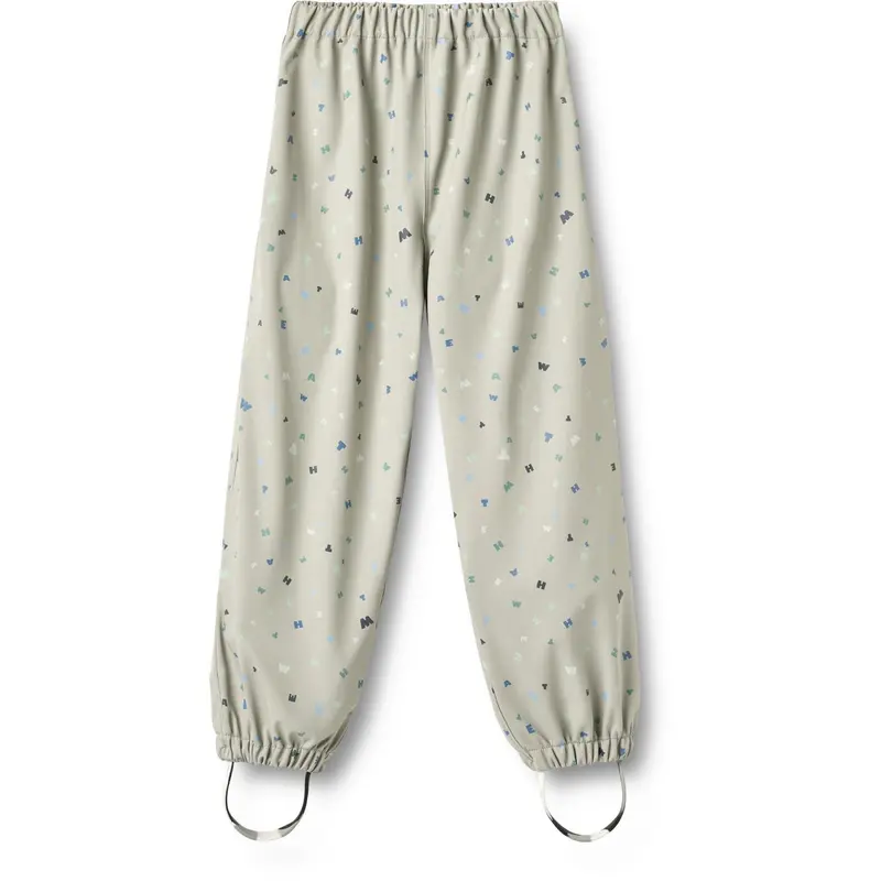 Wheat Light Flint Letters Rainwear Olo Pants 1