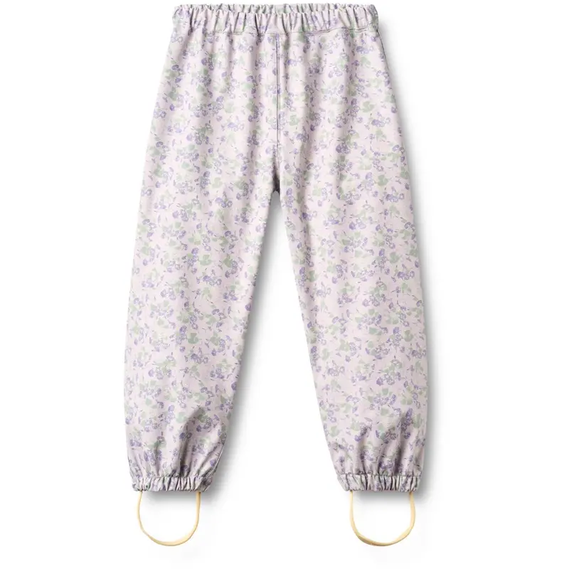 Wheat Lilac Petunias Rainwear Olo Pants 1