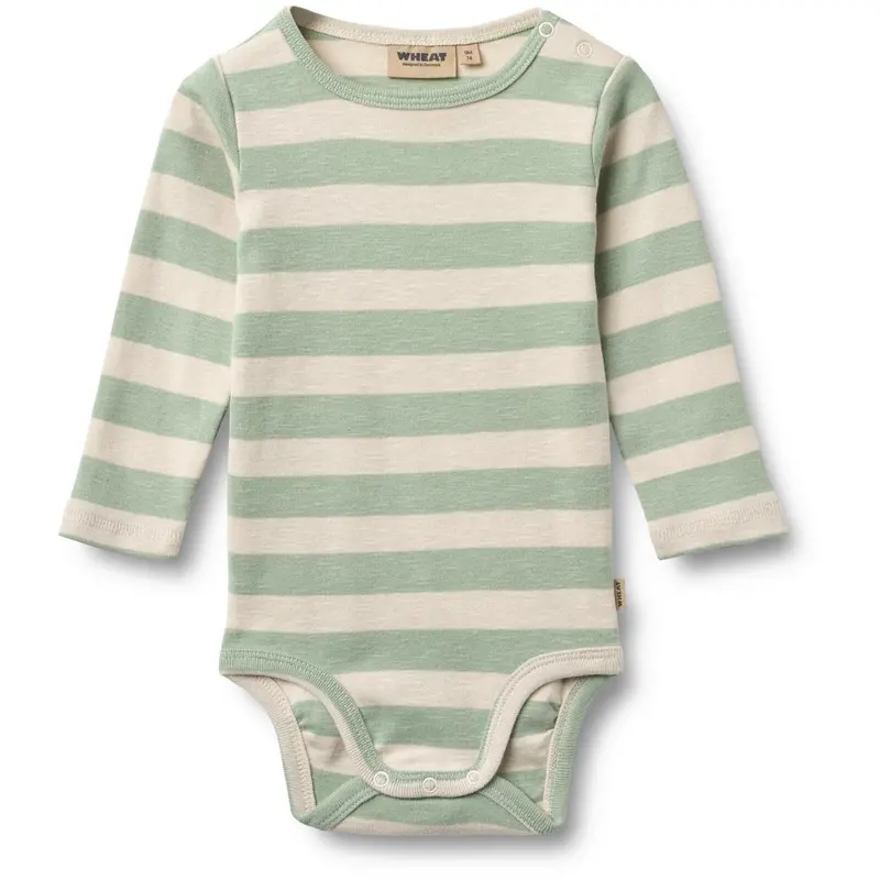 Wheat Mint Stripe Body L/S Freddie 1