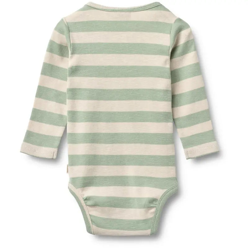 Wheat Mint Stripe Body L/S Freddie 3