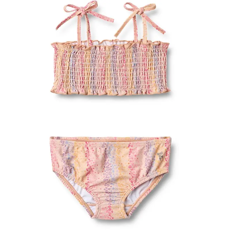Wheat Multi Rainbow Bikini Carla 1