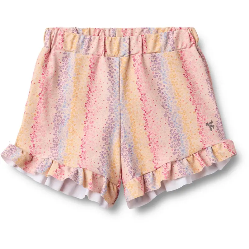 Wheat Multi Rainbow Swim Shorts Isabella 1
