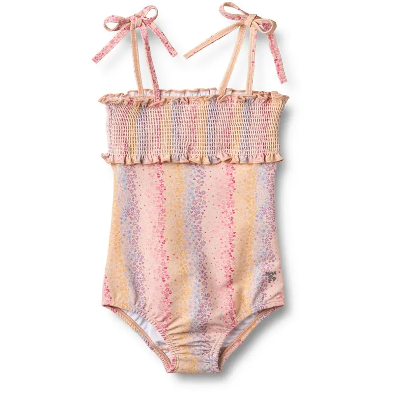 Wheat Multi Rainbow Swimsuit Selma 1