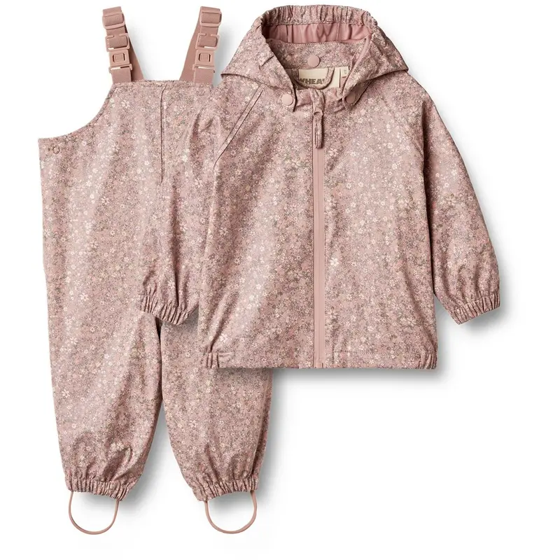 Wheat Powder Flower Meadow Rainwear Charlie Set 1