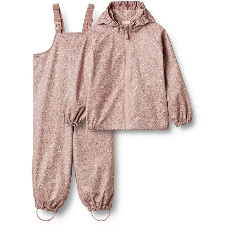 Wheat Powder Flower Meadow Rainwear Charlie Set 1