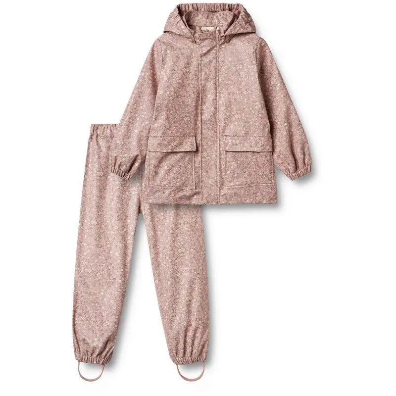 Wheat Powder Flower Meadow Rainwear Ola Set 1