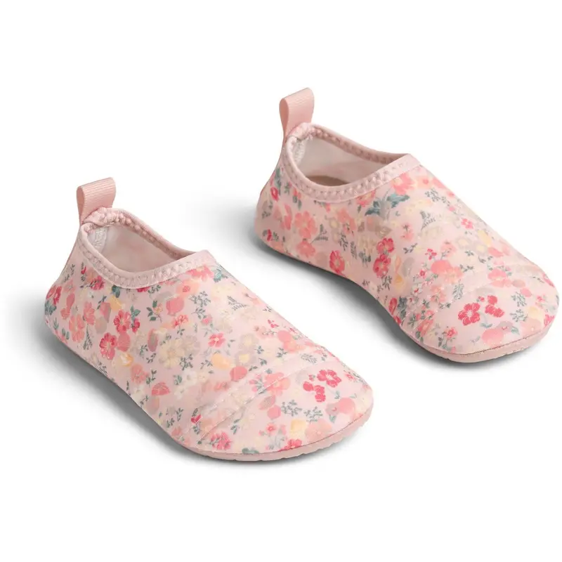 Wheat Powder Flowers And Seashells Swimshoe Dolphin 1