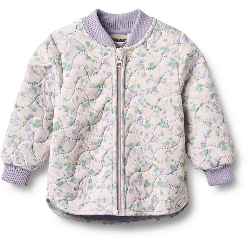 Wheat Purple Light Petunias Thermo Jacket Loui 1