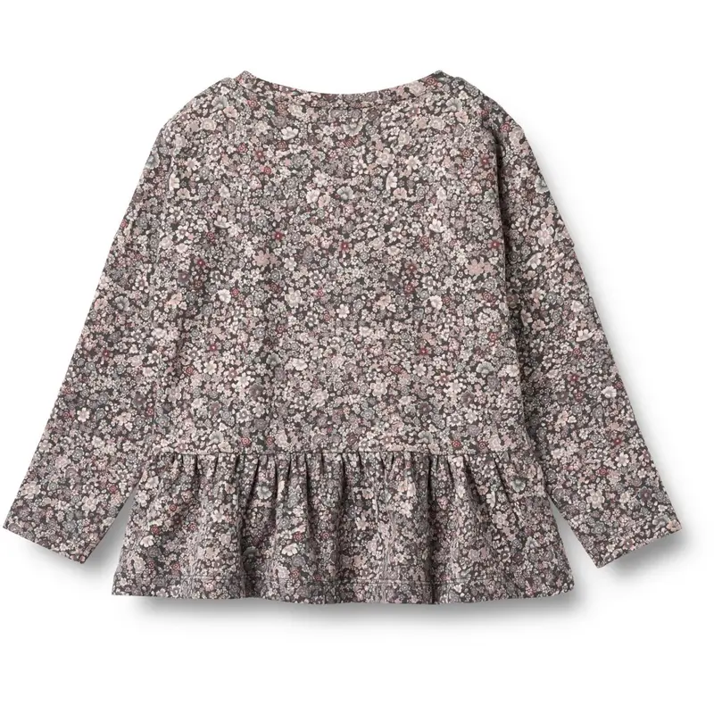 Wheat Purple Stone Flowers Blouse Carolina 2