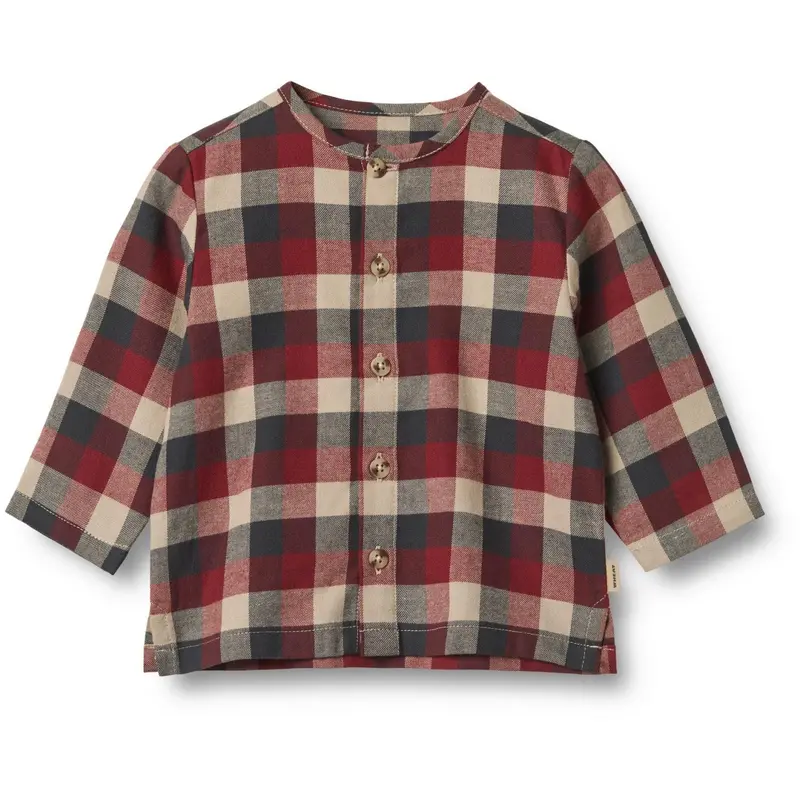 Wheat Red Blue Check Shirt Shelby 1