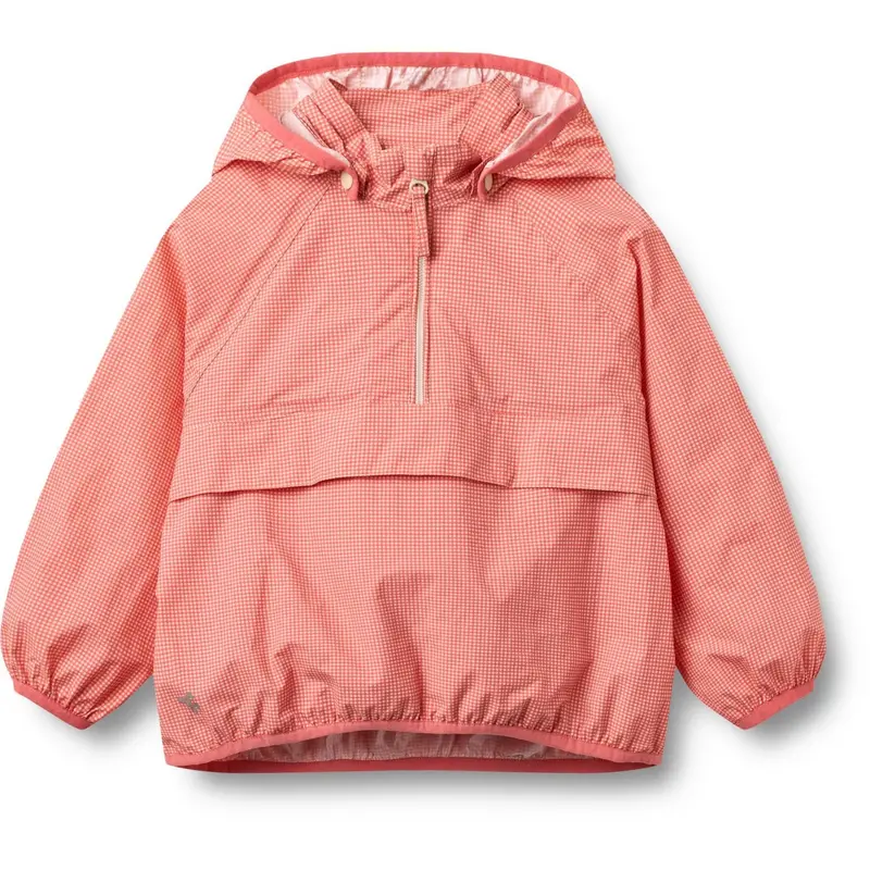 Wheat Red Check Lightweight Shell Jacket Skyen 1