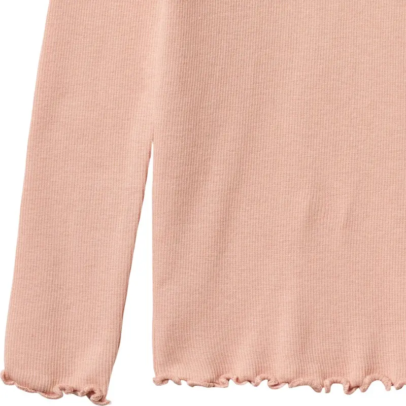 Wheat Rose Cloud Rib Blouse L/S Reese 2