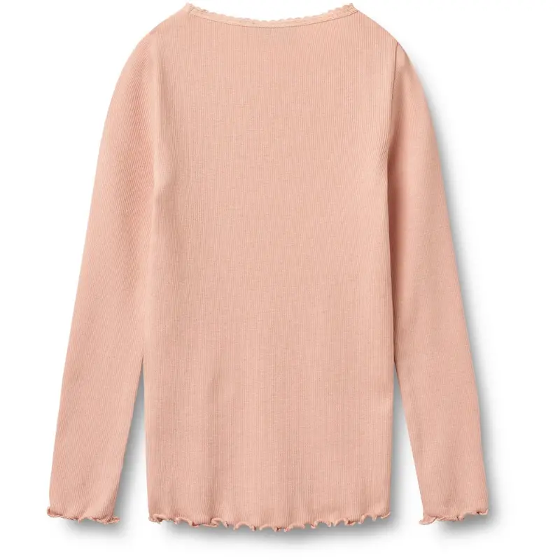 Wheat Rose Cloud Rib Blouse L/S Reese 3