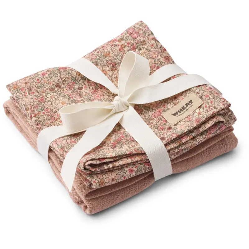 Wheat Rose Dust 2 Pk Muslin Kaya 1