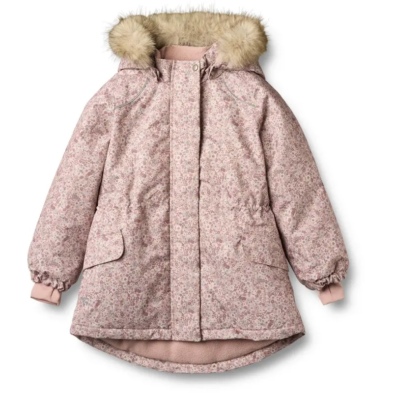 Wheat Rose Dust Flowers Jacket Mathilde 1