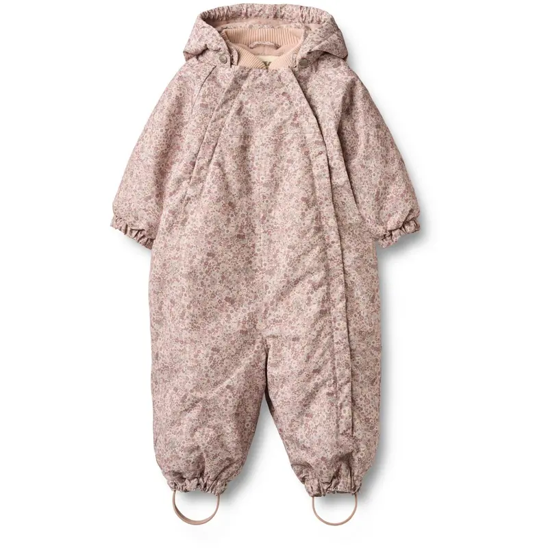 Wheat Rose Dust Flowers Snowsuit Adi 1