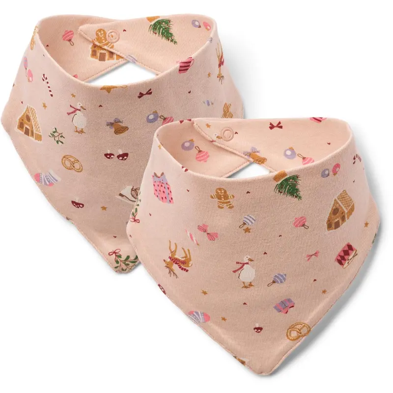 Wheat Rose Dust Holiday 2 Bib Eden 1