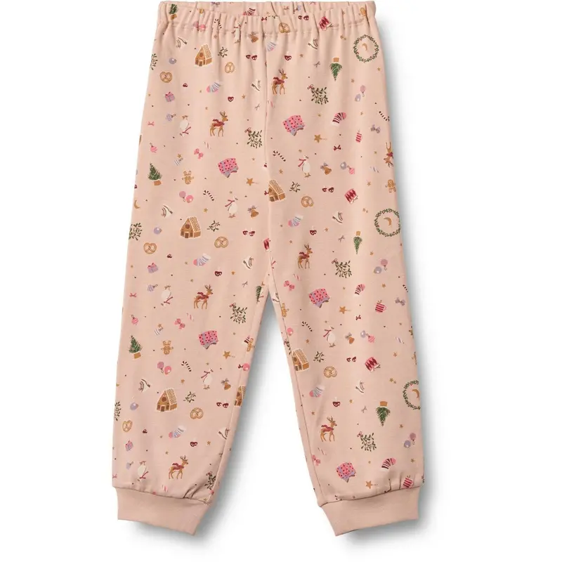 Wheat Rose Dust Holiday Nightwear Picoting Mila 7