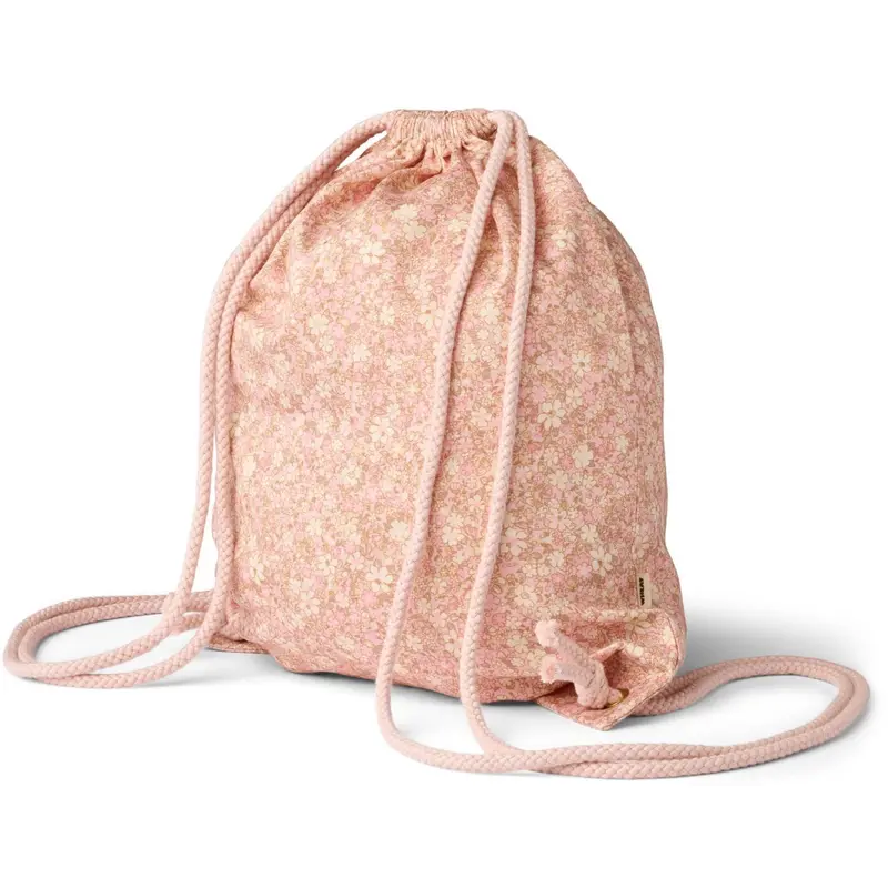 Wheat Rose Flower Meadow Gym Bag Yuna 1