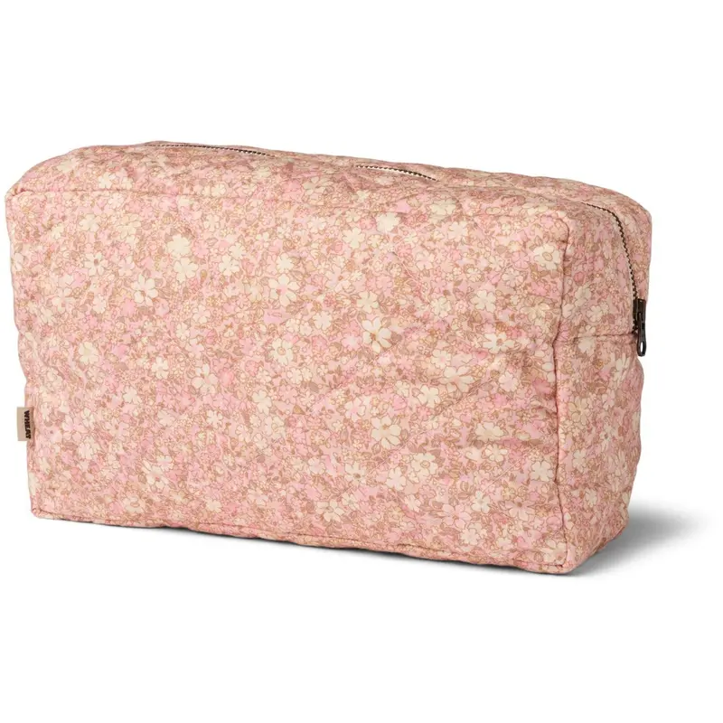 Wheat Rose Flower Meadow Wash Bag Large Ziggi 1