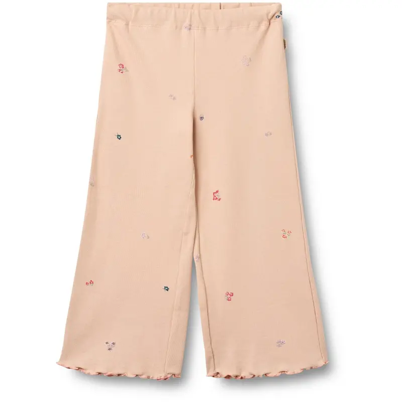 Wheat Rose Flowers Jersey Pants Ela 1