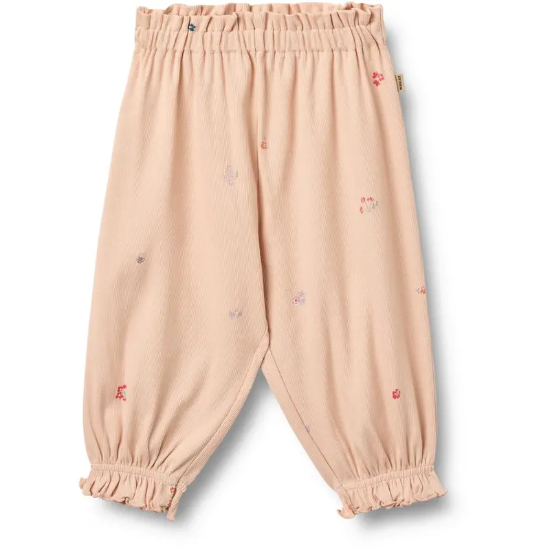 Wheat Rose Flowers Jersey Pants Penny 1
