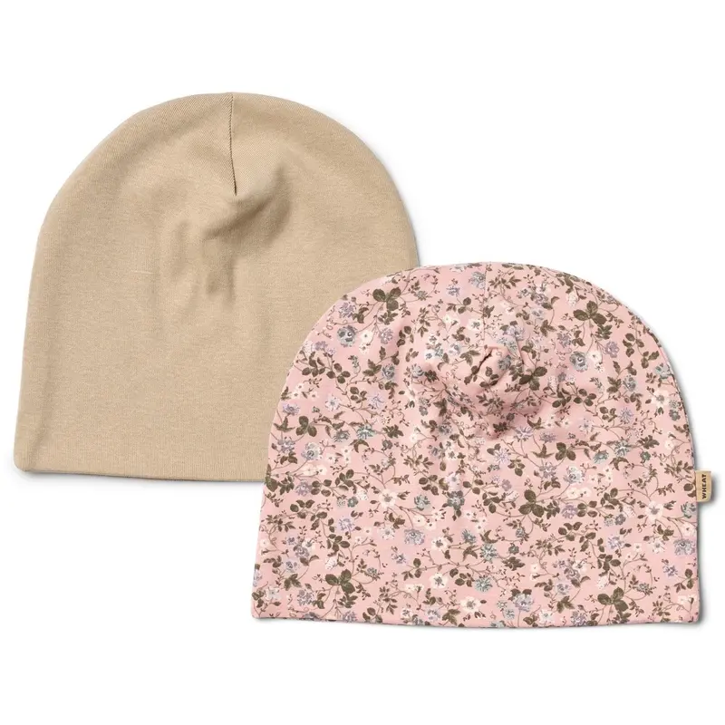 Wheat Rose Powder Flowers 2 Hat Soft Aidan 1