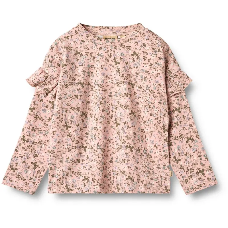 Wheat Rose Powder Flowers Blouse Belinda 1