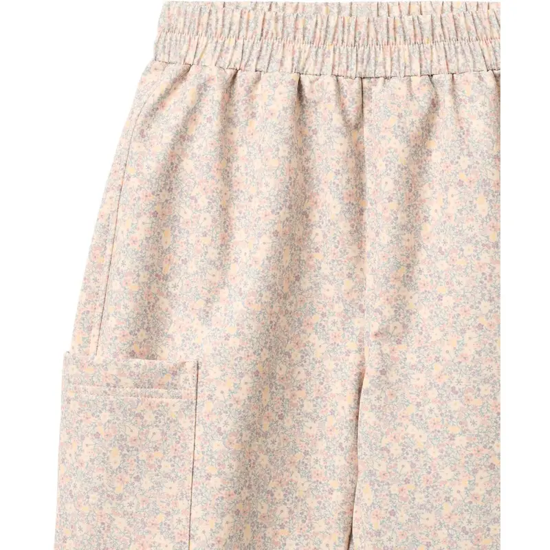 Wheat Rose Shadow Flowers Softshell Trackpants Minno 2